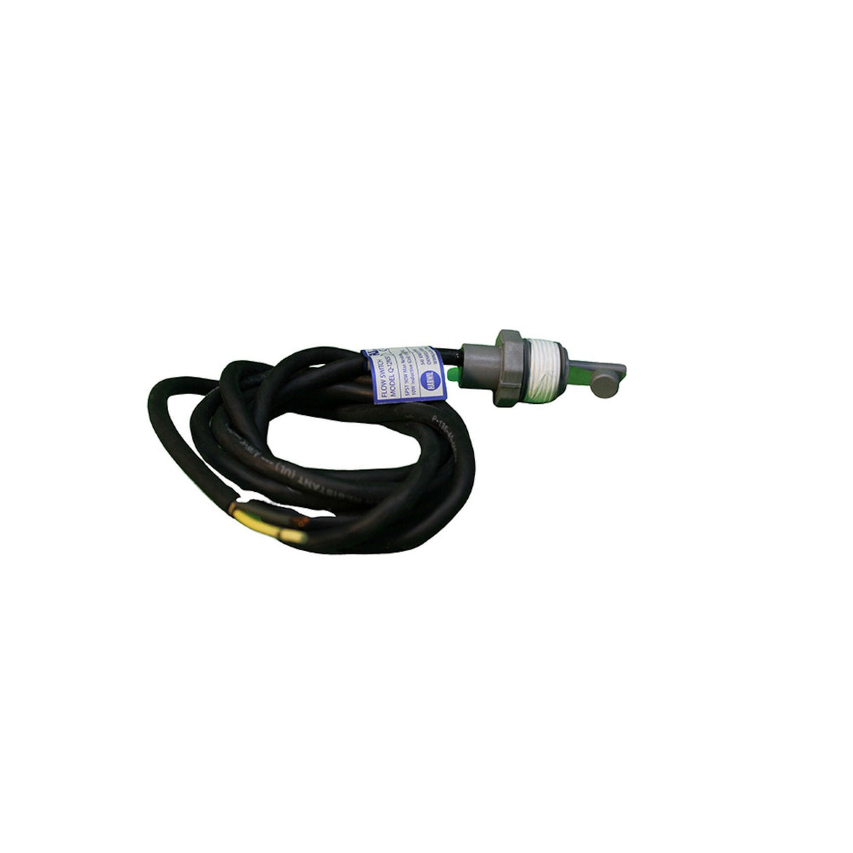 Flow Switch, Harwil, 3/4" MPT, 3 SM, NO, NT, 6FT, 1/2 Amp, 50 Watts Not For Spa, 1-1/2" paddle Lenght : Q12N50
