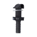 Wall Fitting, Waterway, Nozzle, Dark Silver : 670-2009DSG