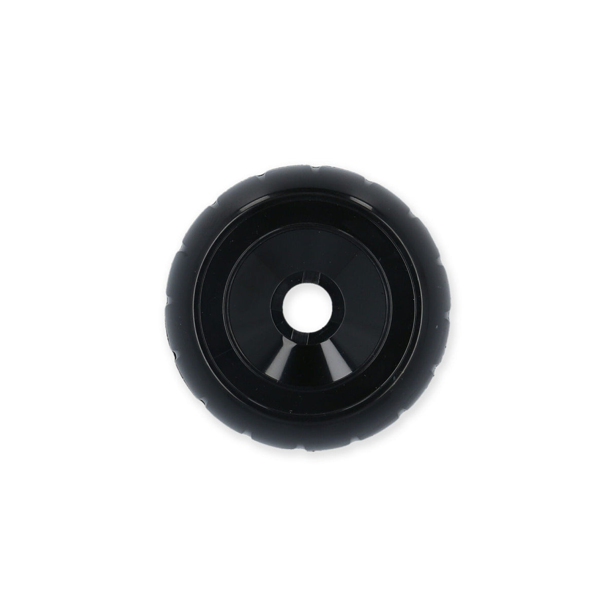 Cover, Diverter Valve, HydroAir, 2" HydroFlow, 3-Way, Notched, Black : 11-4003-BLK