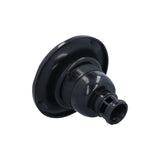 Jet Internal, Rising Dragon, Directional, 5" Face, 5-Scallop, Black : RD203-8511