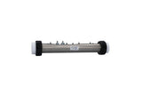 Heater Assembly, HydroQuip/Waterway, Flo-Thru, Titanium, 5.5KW, 230V, 2" x 15" : 26-0808-7TD-K
