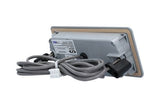 Spaside Control, HydroQuip Eco-3,Rect., 6-Button, LED, Pump1-Pump2-Blower/Aux-Light-Up-Down : 34-0197