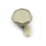 Knob, Air Control, HydroBath, 1", Scalloped, Bone : SA-4159-K