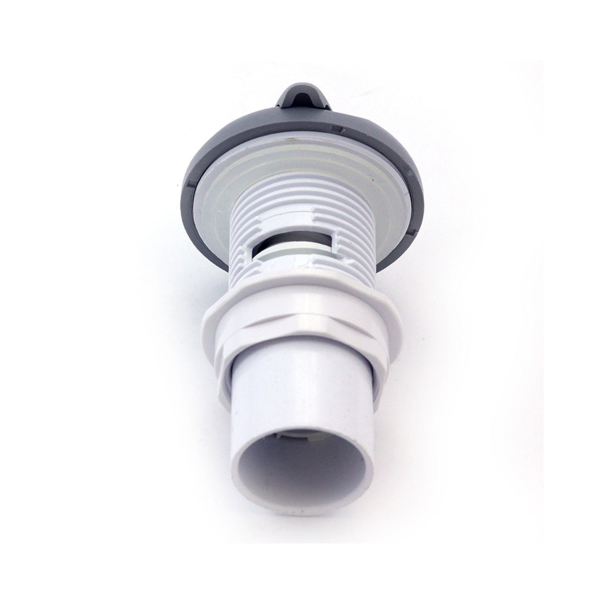 Air Control, CMP Top Access, 1"Slip, 5 Scallop, Textured, Gray : 25090-019