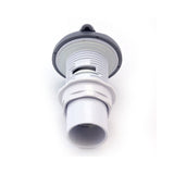 Air Control, CMP Top Access, 1"Slip, 5 Scallop, Textured, Gray : 25090-019