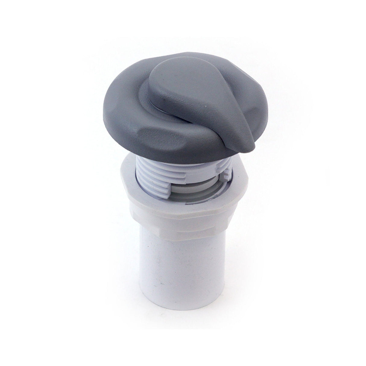 Air Control, CMP Top Access, 1"Slip, 5 Scallop, Textured, Gray : 25090-019