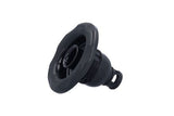 Jet Internal, Rising Dragon, Directional, 5" Face, 5-Scallop, Black : RD203-8511