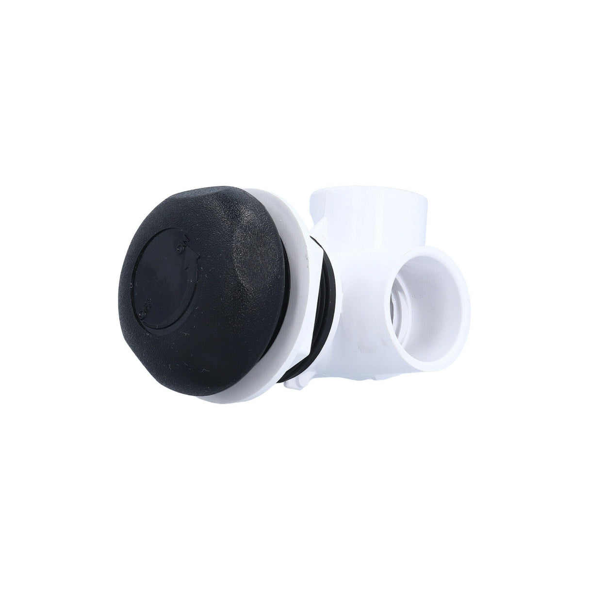 Diverter Valve, Waterway, On/Off, 1" Dual Port, Horizontal, 3-Way, 5-Scallop, Black : 600-4381