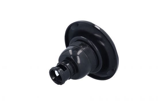 Jet Internal, Rising Dragon, Directional, 5" Face, 5-Scallop, Black : RD203-8511