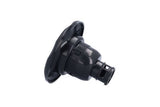 Jet Internal, Rising Dragon, Directional, 5" Face, 5-Scallop, Black : RD203-8511