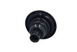 Jet Internal, Rising Dragon, Directional, 5" Face, 5-Scallop, Black : RD203-8511