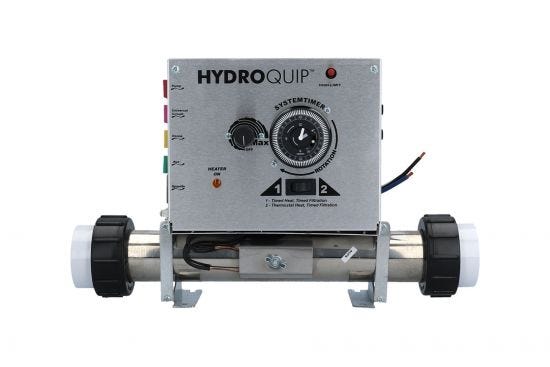 Control System, Air, HydroQuip CS7000, Conv. 1.0/4.0kW, Pump1, Blower or P2 w/ Time Clock : CS7000T-U
