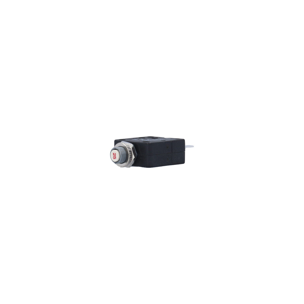 Circuit Breaker, Panel Mount, 25 Amp, 7/16"Diameter : HR1-25