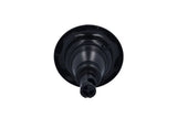 Jet Internal, Rising Dragon, Pulse, 5" Face, 5-Scallop, Black : RD203-5411