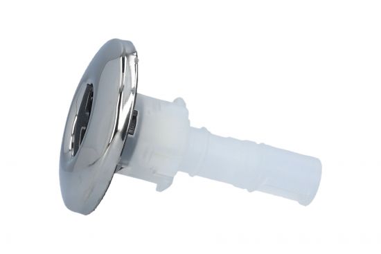 Jet Internal, CMP Typhoon 200, Roto, 2" Face, 5-Scallop, Gray w/ Stainless Escutcheon : 23422-212-000