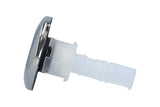Jet Internal, CMP Typhoon 200, Roto, 2" Face, 5-Scallop, Gray w/ Stainless Escutcheon : 23422-212-000