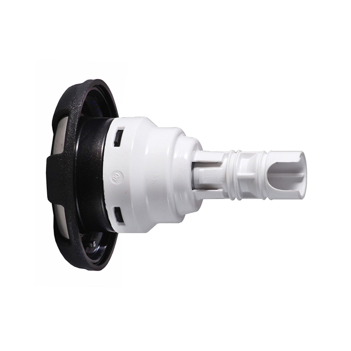 Jet Internal, Waterway Poly Storm, Rotating, 3-3/8" Face, 6-Spoke, Dark Silver/Sterling Silver : 212-8579DSGSSS