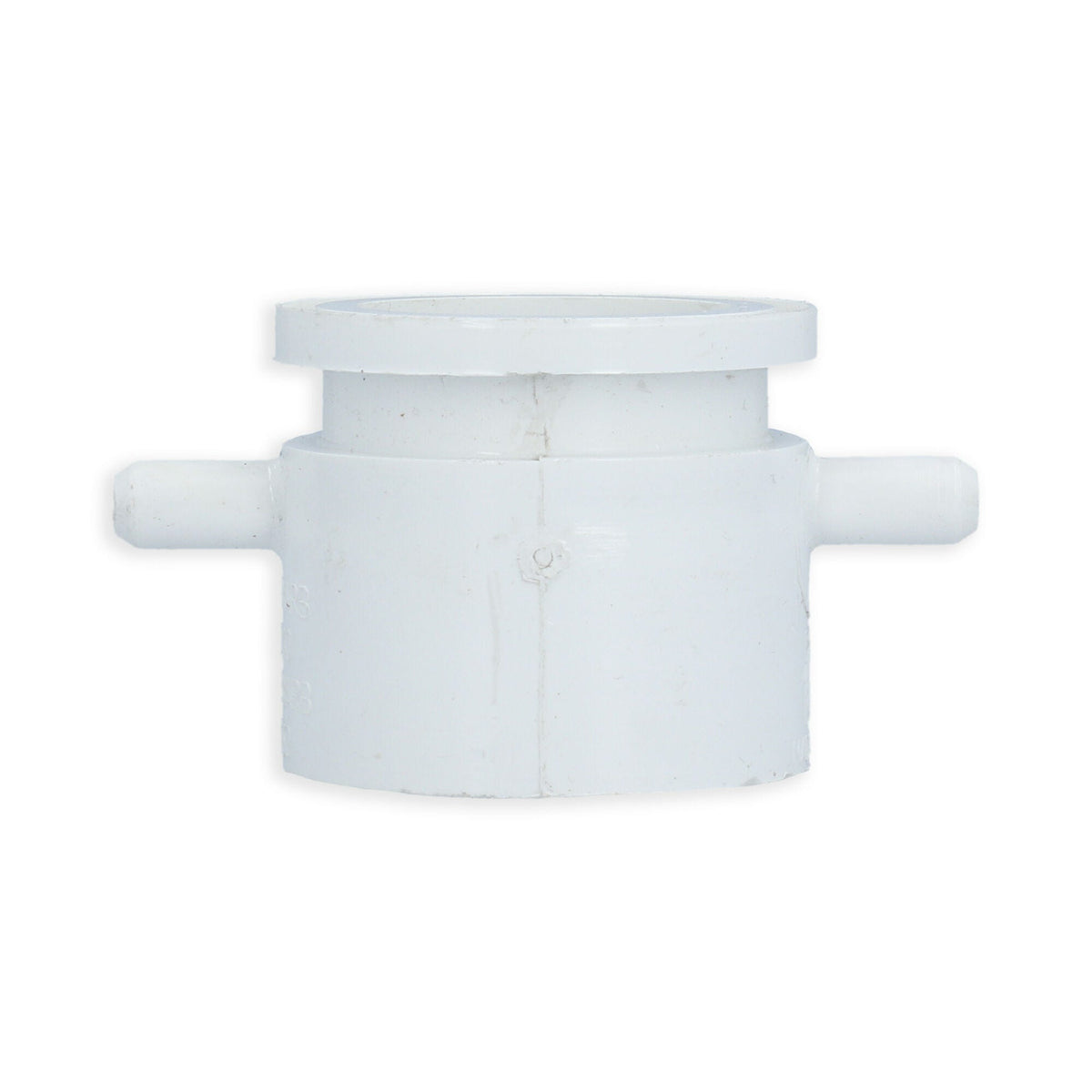 Tailpiece, Union, Waterway, 1-1/2"B-Flange x 1-1/2"S w/ Two 3/8"RB Ports : 417-2150