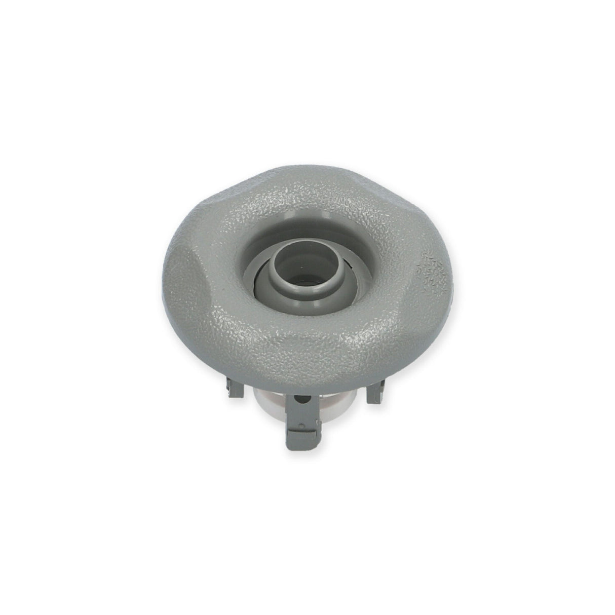 Jet Internal, Waterway Adjustable Mini, Directional, 2-1/2" Face, 5-Scallop, Textured, Gray : 212-1247
