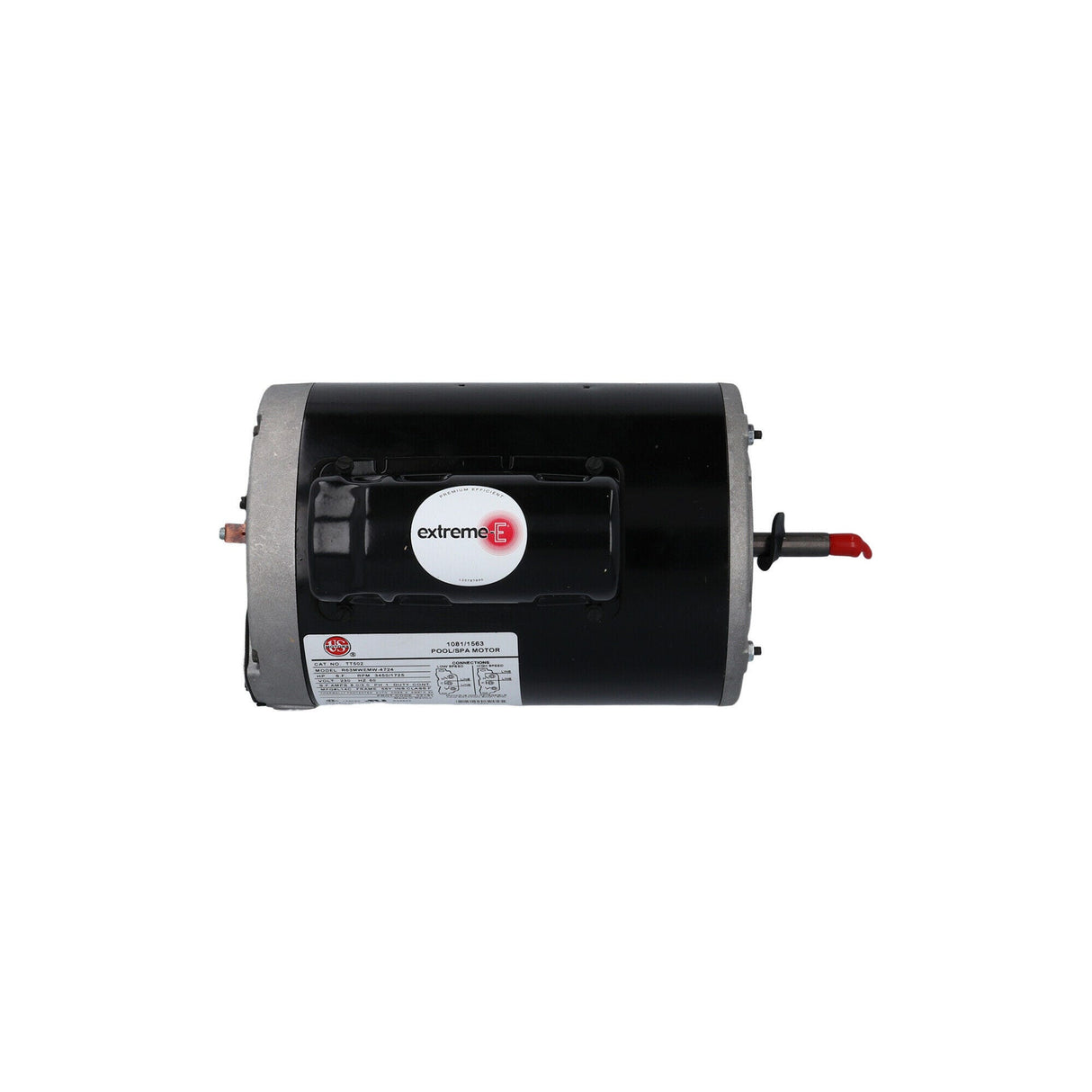 Motor, Emerson, Thru-Bolt, 56-Frame, 2-Speed, 1.5HP, 230V, 3.0/8.0 Amp : TT502
