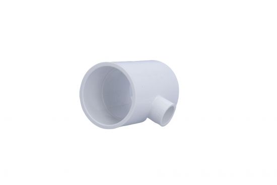 Fitting, Tee, PVC, 2"Slip x 2"Slip x 1/2"Slip : 401-247