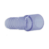 Fitting, PVC, Ribbed Barb Ell Adapter, 90°, 3/4"RB x 1/2"S : 6540-061