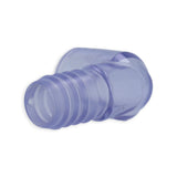 Fitting, PVC, Ribbed Barb Ell Adapter, 90°, 3/4"RB x 1/2"S : 6540-061