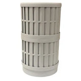 Filter Cartridge, Tri-X Ceramic, Diameter: 6", Length: 10-1/2", Top: 1-15/16" Open, Bottom: 1-15/16" Open, 65sq ft : 73178