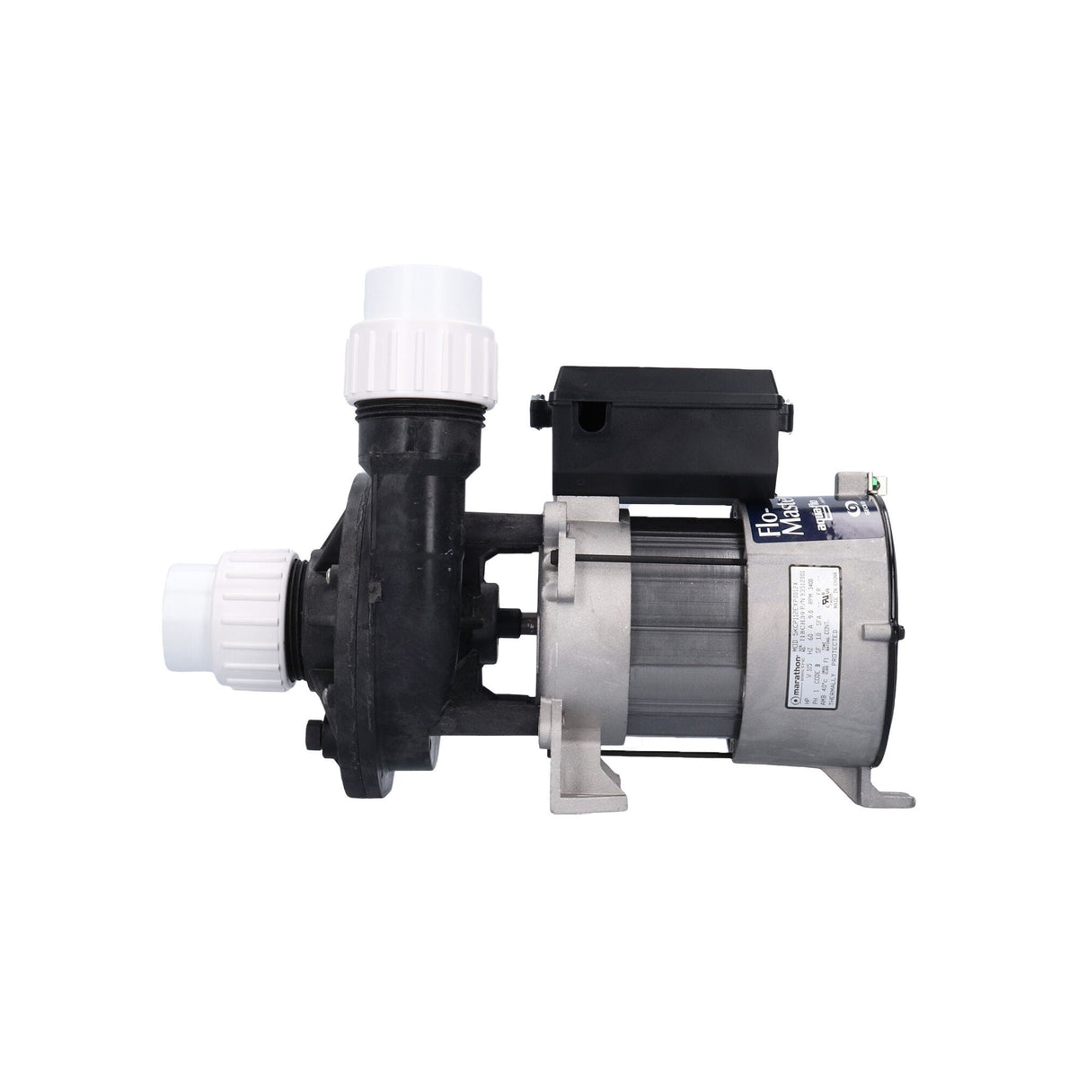 Pump, Aqua Flo FMHP, 1.0HP, 120V, 1-Speed, 1-1/2"MBT, Side Discharge, 48-Frame, 9.0 Amp : 02010000-1010