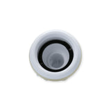 Jet Body, Waterway, Whirlpool, 1/2"S Air x 1.5"S Water,3-3/4"Hole Size w/Gasket & Retaining Ring : 212-2000