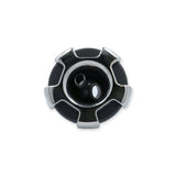 Jet Internal, CMP Typhoon 300, Crown Series, Double Roto, 3-1/4" Face, Gray w/ Stainless Escutcheon : 23436-032-700