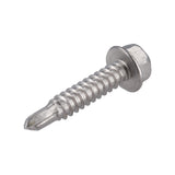 Screw, 1/4-14 x 1-1/4" Stainless, Hex head : 25N125UHW4