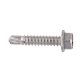 Screw, 1/4-14 x 1-1/4" Stainless, Hex head : 25N125UHW4