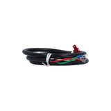 Amp Plug, Pump, 2-Speed, 14/4, 72" Cord, Red : 5-50-0198