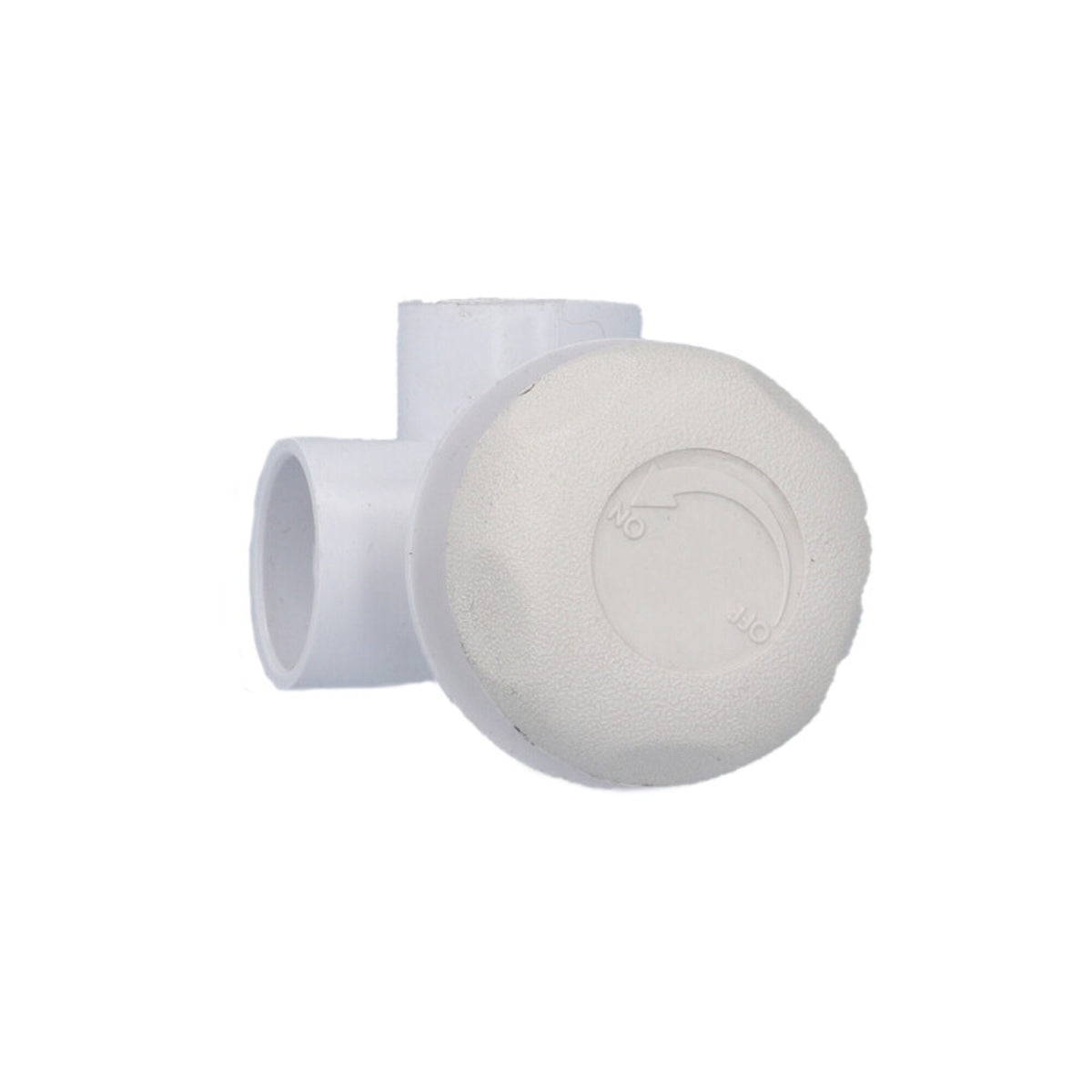 Valve, On/Off, Waterway, 2-Port, 1" Horizontal 2-Port, White : 600-4380