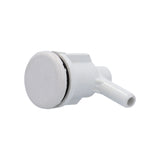 Air Injector, Waterway Lo-Pro Ell, 3/8" Barb, White : 670-2200