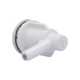 Air Injector, Waterway Lo-Pro Ell, 3/8" Barb, White : 670-2200