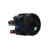 Air Switch, Herga, Latching, DPDT, 20A, Center Spout : 6862-AC