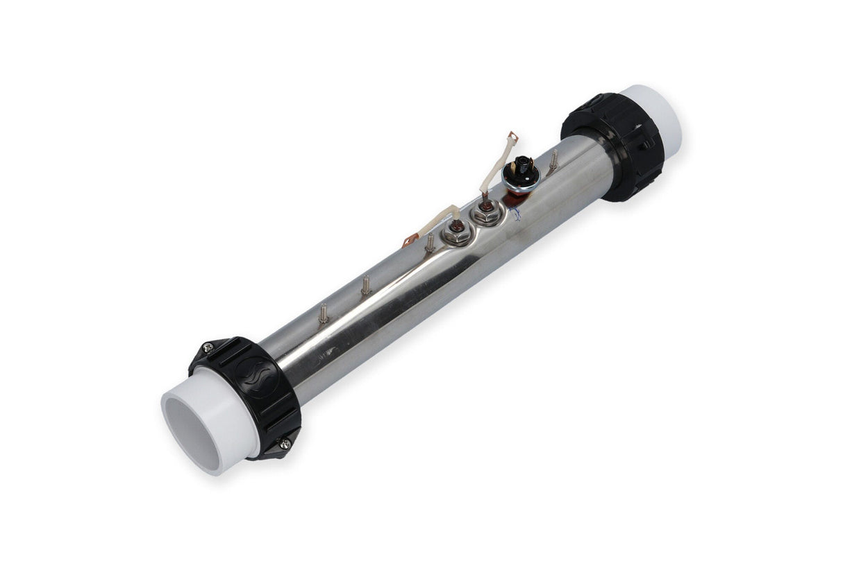 Heater Assembly, Gecko, Heat.Wav, M-Class/MSPA, 5.5kW, 240v, 2" x 15", w/Leads, Pressure Switch : 9920-100347
