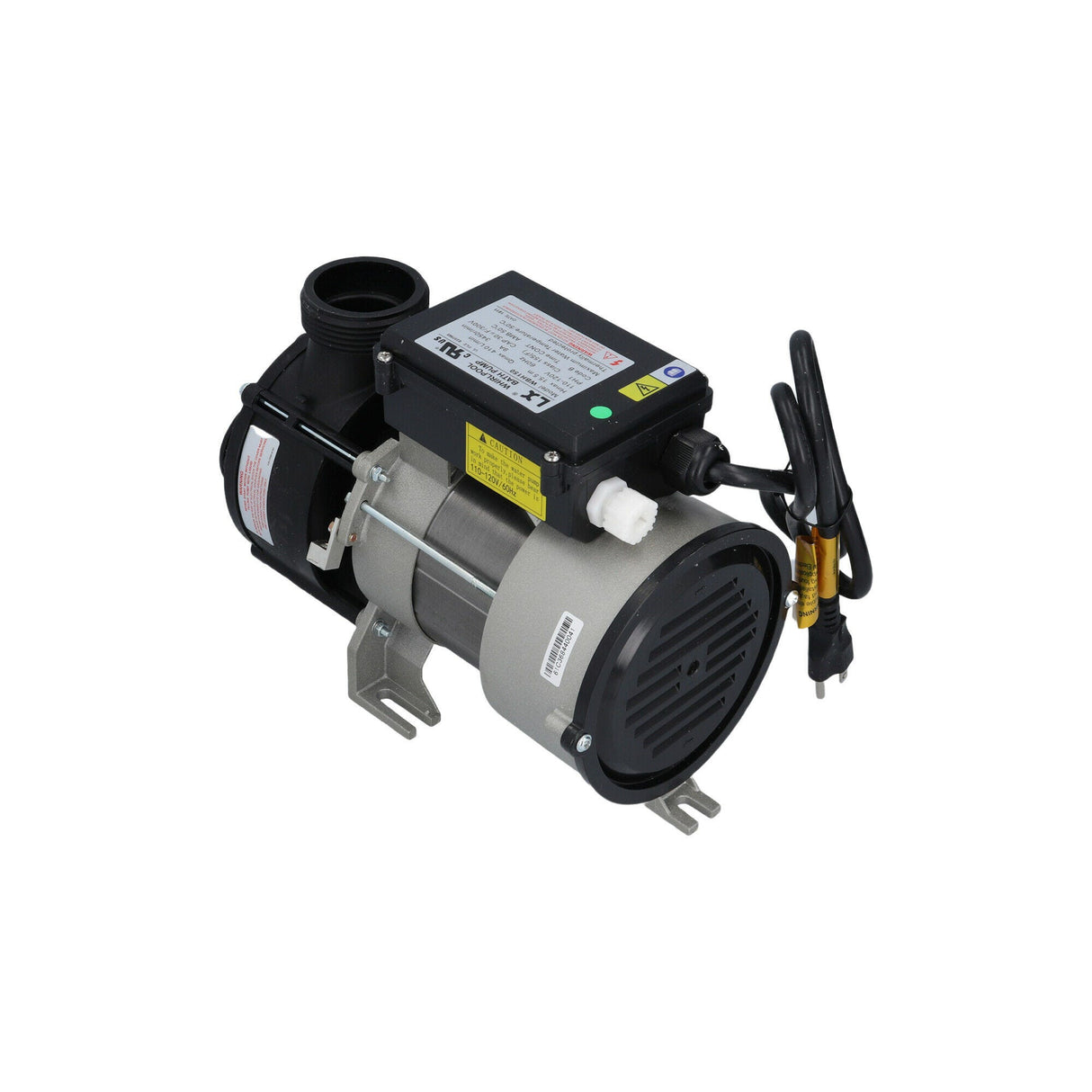 Bath Pump, LX WBH-150, Front/Top, 1Spd, 1.0HP, 115V, 9.0A w/Air Switch, 3'NEMA Cord & 1-1/2"Unions : WBH150