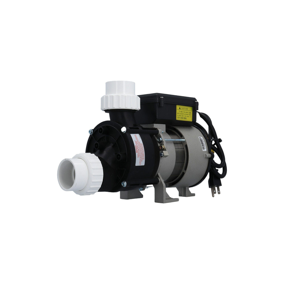 Bath Pump, LX WBH-75, Front/Top, 1Spd, .5HP, 115V, 5.0A w/Air Switch, 3'NEMA Cord & 1-1/2"Unions : WBH75