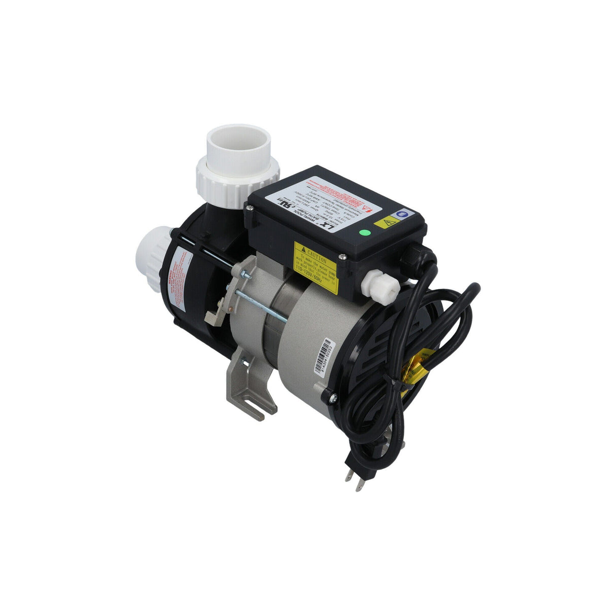 Bath Pump, LX WBH-75, Front/Top, 1Spd, .5HP, 115V, 5.0A w/Air Switch, 3'NEMA Cord & 1-1/2"Unions : WBH75