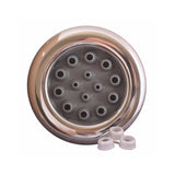Jet Assembly, Waterway Master Massage, Adjustable, 7" Face w/ Metal Escutcheon : 210-7157S